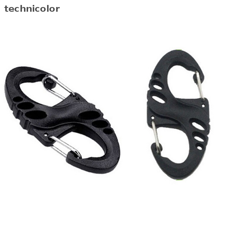 Set 2 Móc Khóa Sinh Tồn Hình Chữ S Tiện Dụng