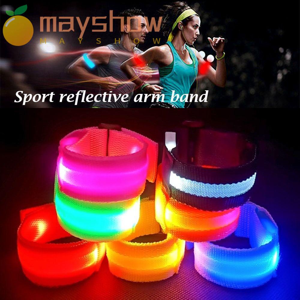 Vòng Đeo Tay Chạy Pin Phát Quang Ban Đêm Nhiều Màu Sắc Cho Hoạt Động Ngoài Trời