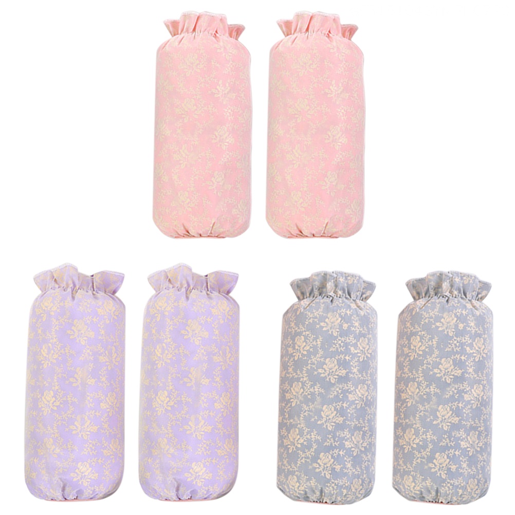 Bộ Đồ Bơi Dạng Crop Top Hai Lớp Tay Áo Xếp Nếp Màu Đồng Cài Nút Phía Trước Cho