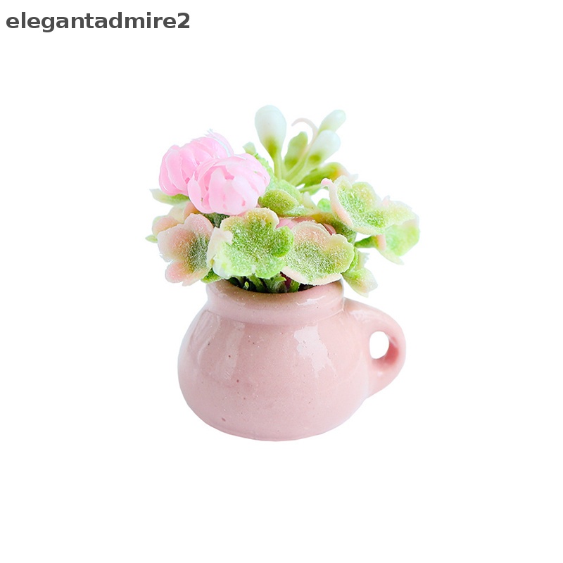 Lọ Hoa Mini Trang Trí Nhà Búp Bê Màu Sắc Ngẫu Nhiên Tỷ Lệ 1 / 12