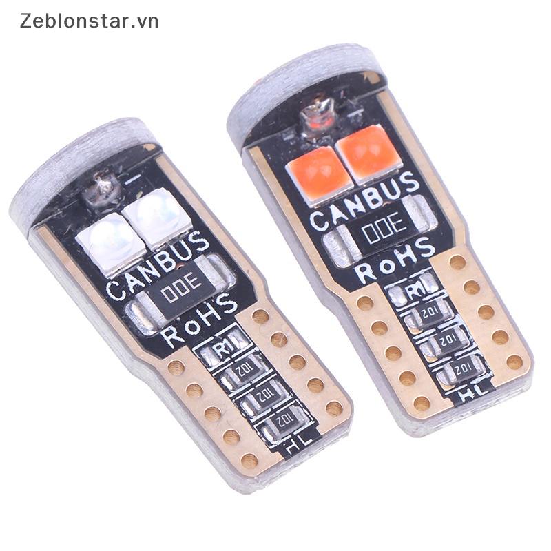 1 Đèn LED T10 3030 6SMD Ánh Sáng Trắng Dùng Để Đọc Sách Nội Thất Xe Hơi