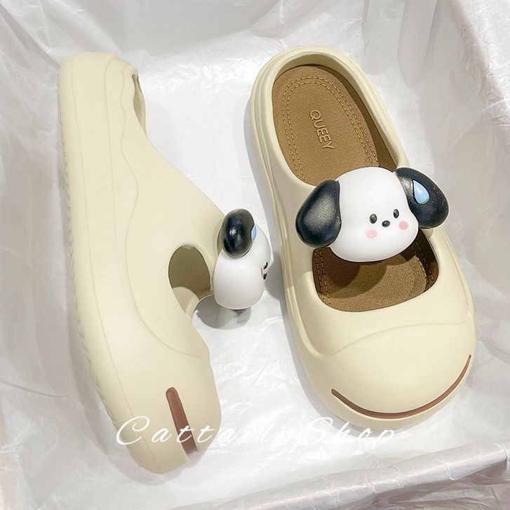 Cattail dép dép nữ dép bánh mì nữ dép bánh mì nữ Chống Trượt 0601006