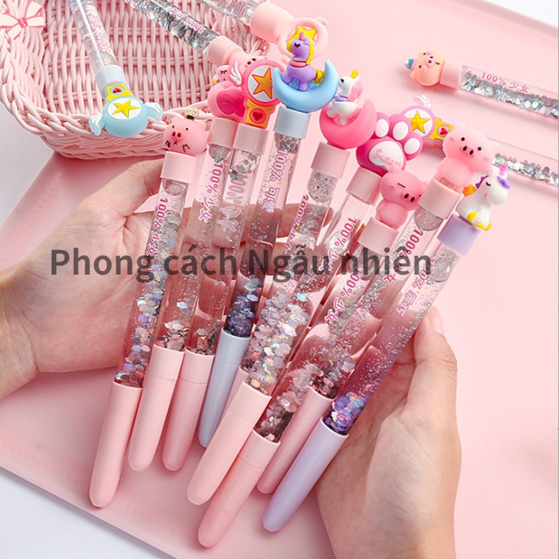 Bút Mực Gel Kim Sa Trung Tính Dành Cho Học Sinh / Văn Phòng YR