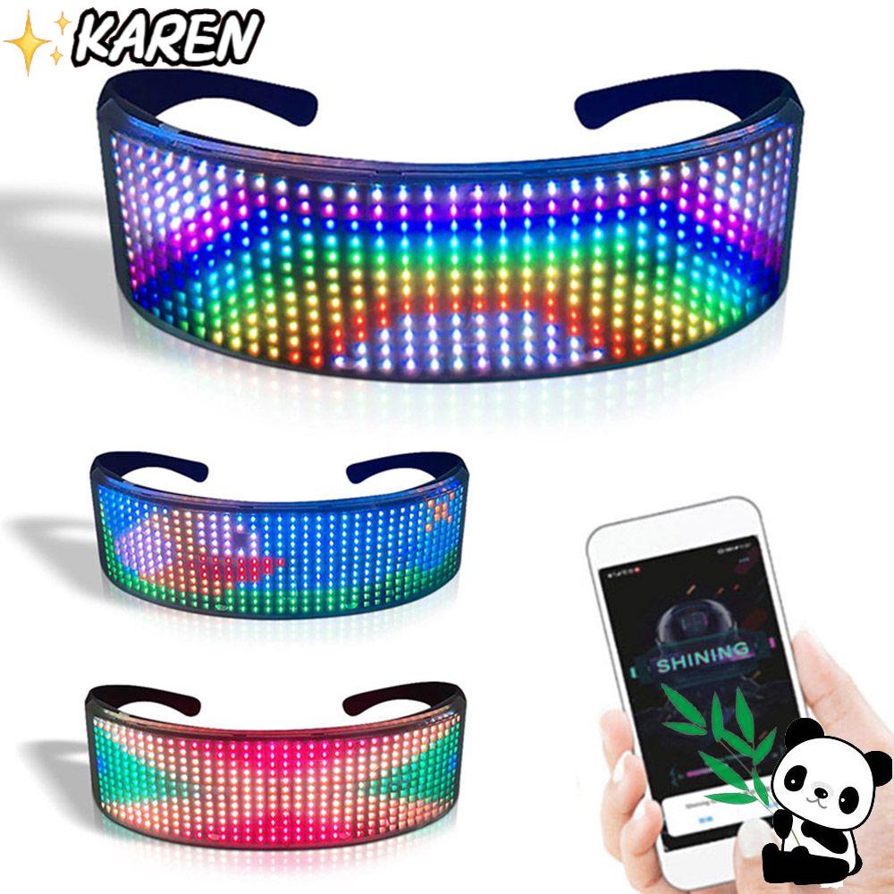 Mắt Kính Có Đèn Led Phát Quang Độc Đáo DIY