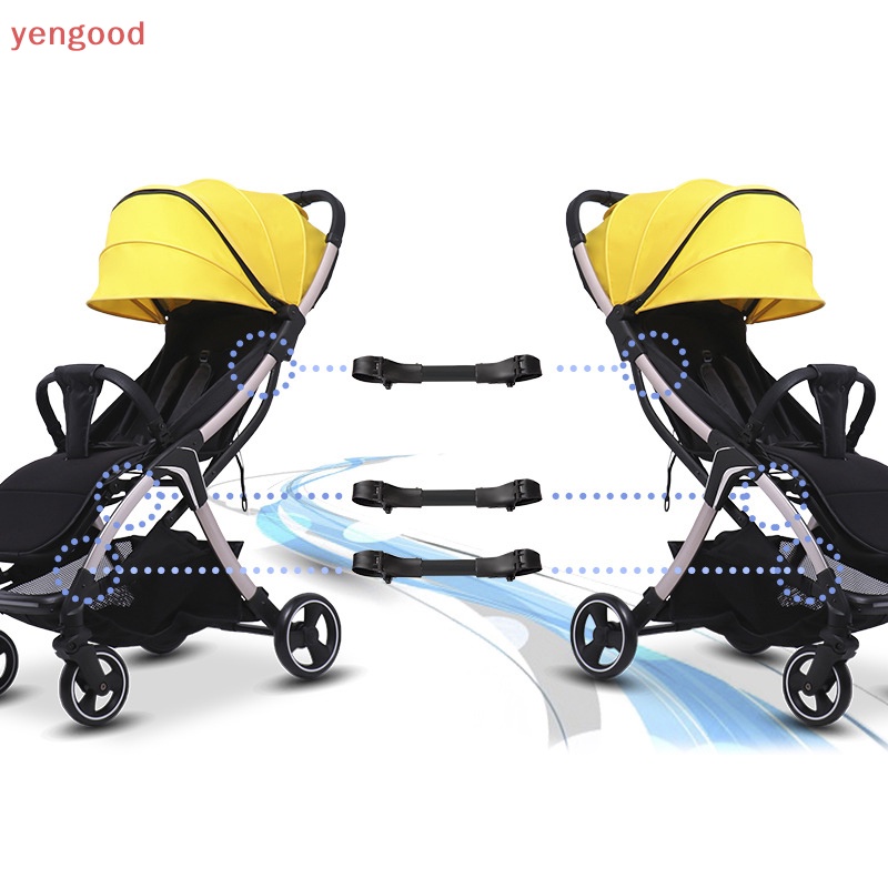 Bộ 3 Dây Nối Hai Khớp Nối Gắn Xe Đẩy Em Bé An Toàn Dễ Điều Chỉnh