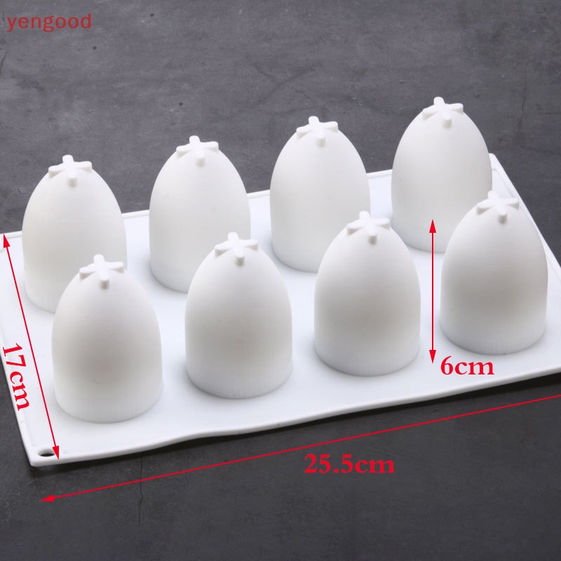 Khuôn Làm Bánh Bằng Silicone Hình Trứng Phục Sinh 3D Độc Đáo