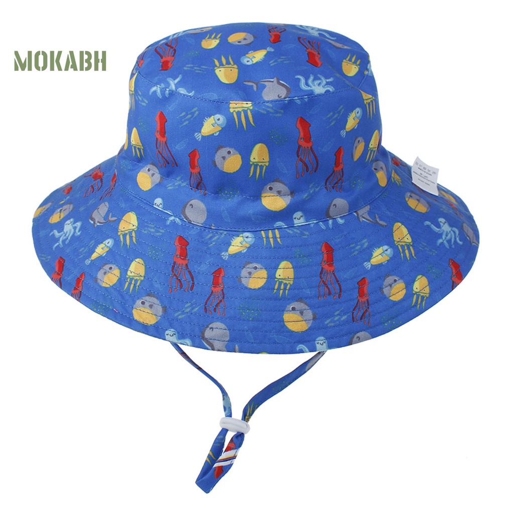 Nón Tai Bèo Chống Nắng Họa Tiết Động Vật Thân Thiện Với Làn Da Dành Cho Trẻ Em