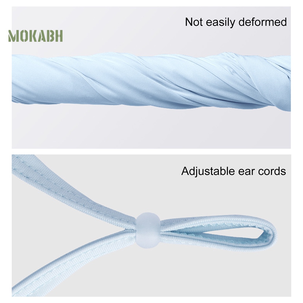 Khẩu Trang Chống Nắng Chống Bụi Thoáng Khí Thấm Hút Mồ Hôi Che Phủ Toàn Diện