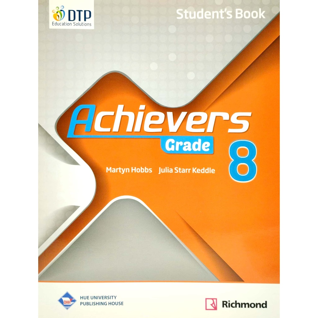 Sách Achievers Grade 8 Student's Book With CLIL Book