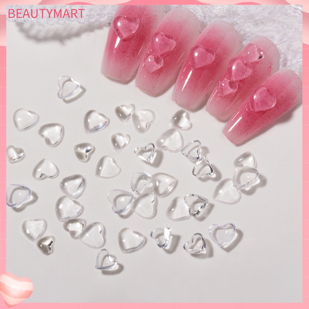 Bộ 100 Phụ Kiện Trang Trí Móng Tay 3D Xinh Xắn Ốp