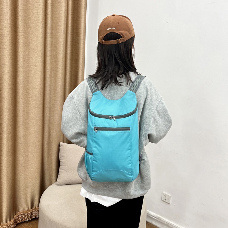 Ba Lô Du Lịch Sức Chứa Lớn Siêu Nhẹ Chống Thấm Nước Thiết Kế Đơn Giản Hàng Mới Dành Cho Nam Và Nữ