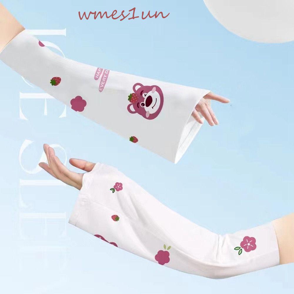 Găng Cánh Tay Chống Nắng Thoáng Khí In Họa Tiết Hoạt Hình Kuromi 15H Cho Bé Gái