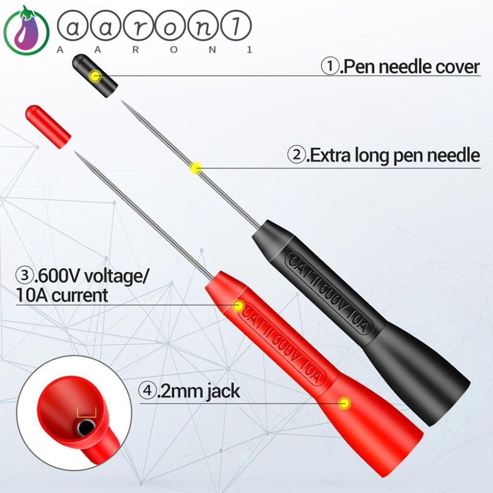 1 Cặp Dây Dò Thử Nghiệm Cách Điện AARON1 Thông Dụng Có Thể Tháo Rời