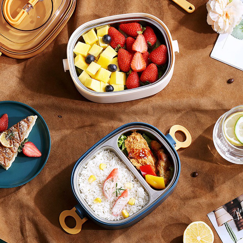 Hộp cơm Bằng Nhựa Có Thể Hấp Thụ Được Kiểu Dáng Dễ Thương