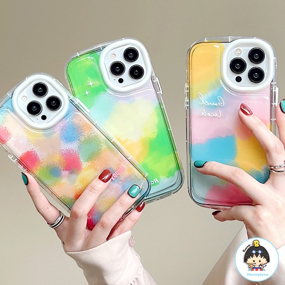 Ốp Điện Thoại TPU Mềm Chống Sốc Chống Dấu Vân Tay In Họa Tiết Graffiti Cho IPhone 11 12 13 14 Pro Max