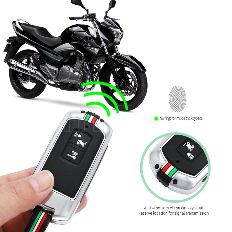 Vỏ Bọc Chìa Khóa Điều Khiển Từ Xa Bằng Hợp Kim Cho Honda Vario 125 150