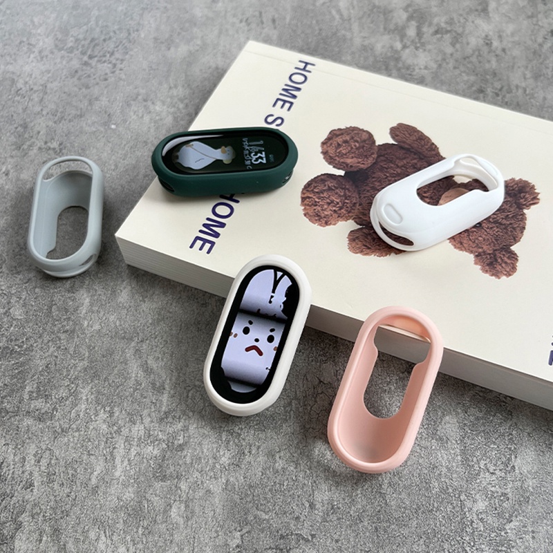 Ốp Silicone Bảo Vệ Mặt Đồng Hồ Thông Minh Xiaomi Mi Band 8 Xiaomi Smart Band 8