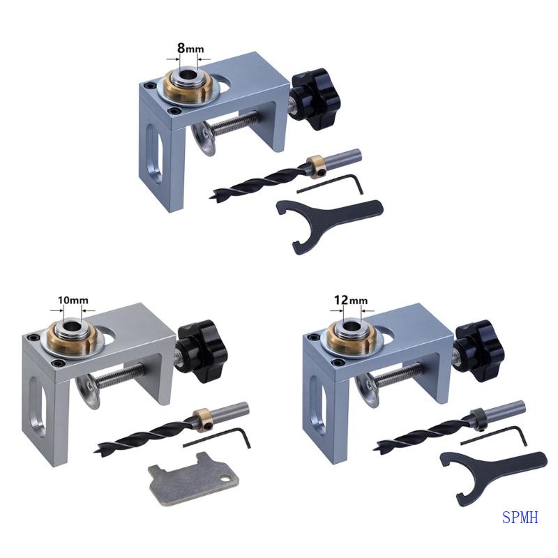 Dụng Cụ Định Vị Lỗ Khoan 8 10 12mm Chuyên Dụng Cho Chế Biến Gỗ