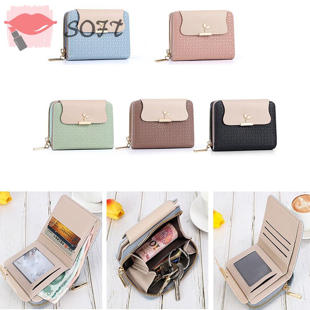 Ví Cầm Tay Đựng Tiền Xu Thiết Kế Nhãn Hiệu Cho Nữ