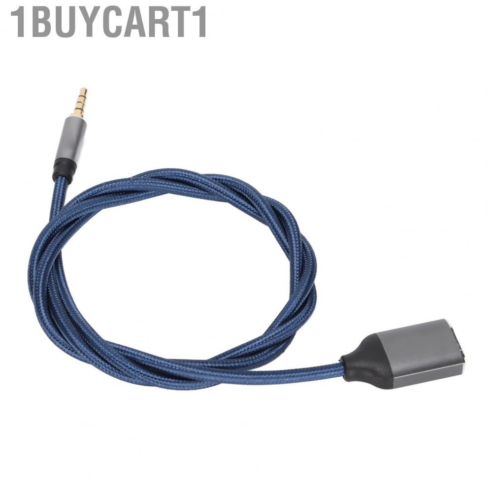 1buycart1 3.5mm Headset Adapter Splitter Professional Grade Clear