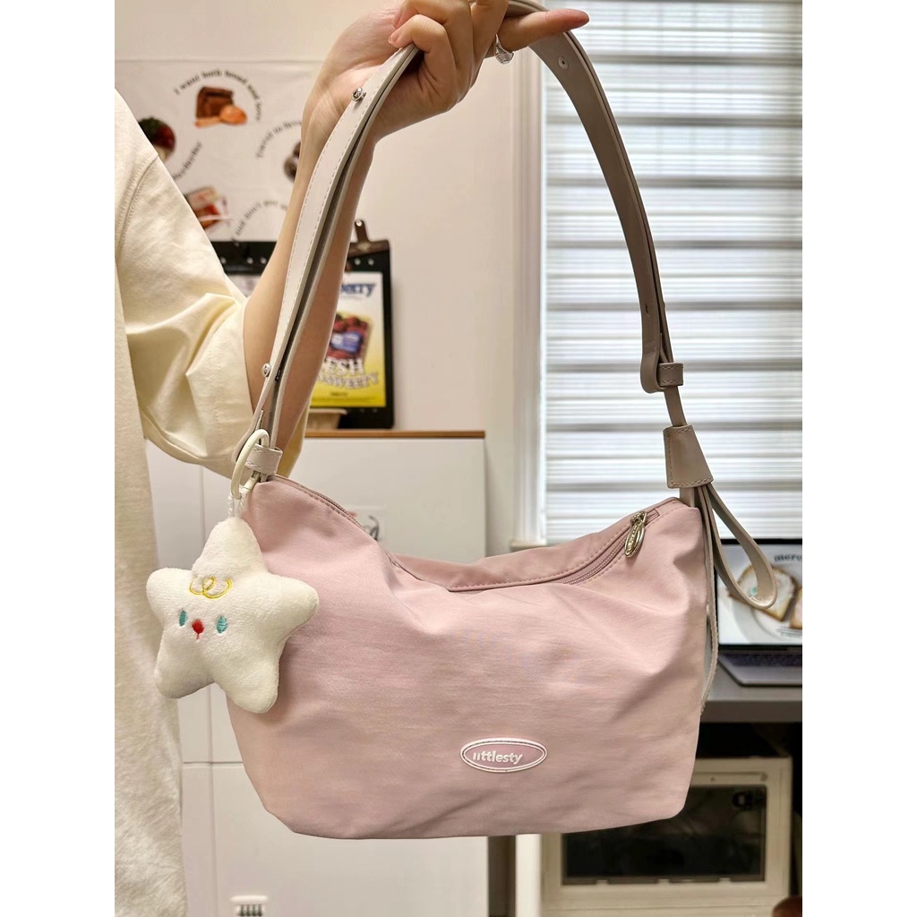 Túi Xách Vải Canvas Thiết Kế Đơn Giản Thời Trang Mùa Hè Cho Nữ