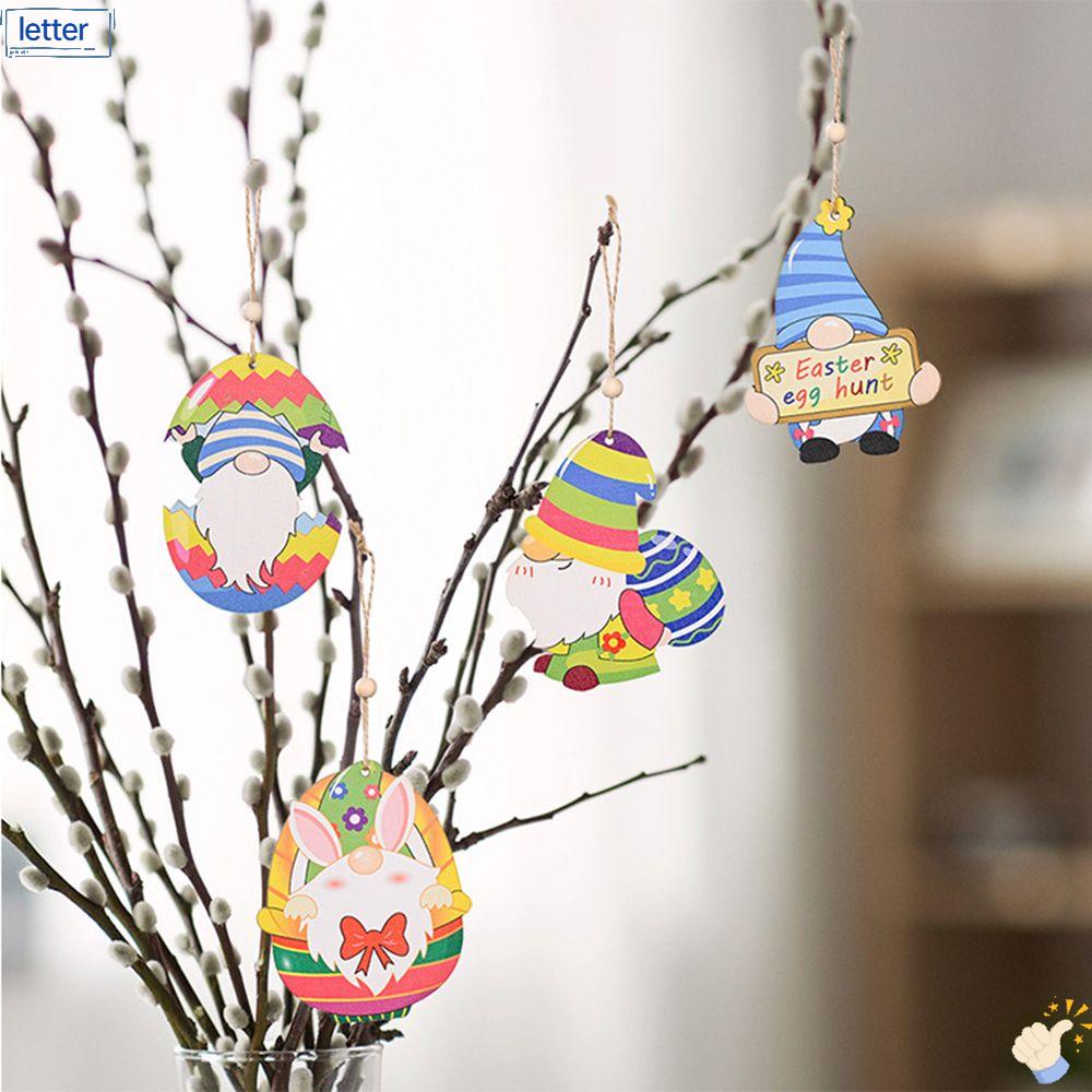 LET Thỏ Phục Sinh Trang Trí Mới Trứng Thỏ Vô Diện Gnome