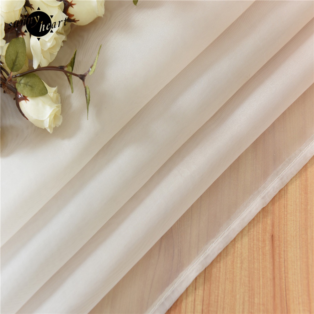 Rèm Cửa Sổ Bằng Vải Tuyn Màu Sắc Gradient Hiện Đại Dành Cho Trang Trí Phòng Ngủ