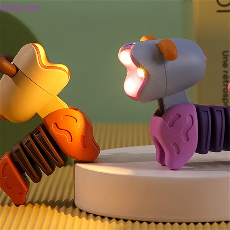 Đèn LED Để Bàn Mini Hình Chú Chó Dễ Thương Dùng Trang Trí Phòng Ngủ