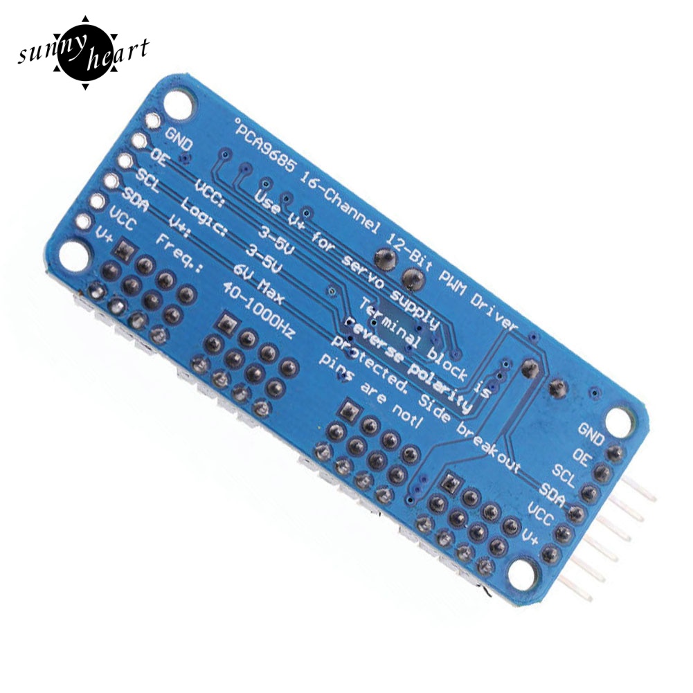 Mô Đun Trình Điều Khiển Động Cơ Servo PCA9685 16 Kênh PWM / Servo Dành Cho Arduino