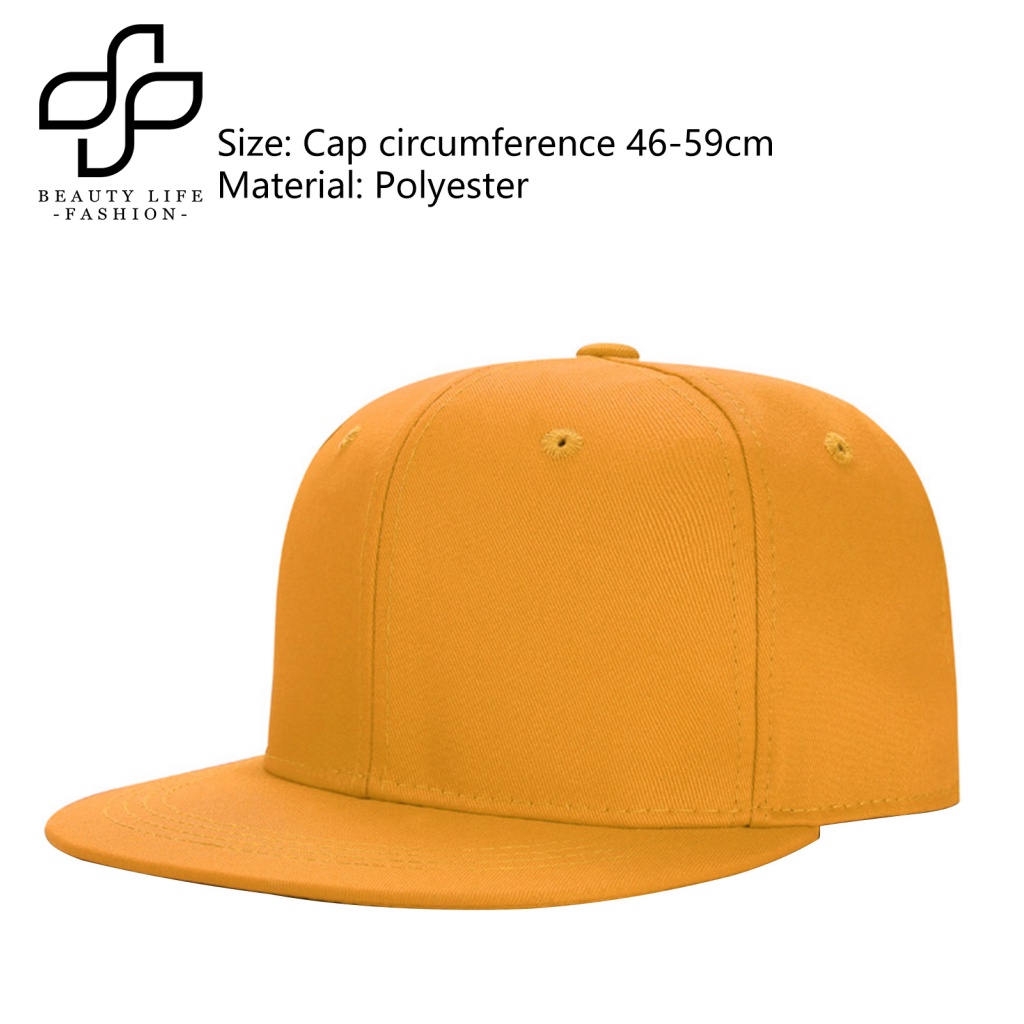 Mũ Lưỡi Trai Màu Trơn Phong Cách Hip hop Thời Trang Cho Nam