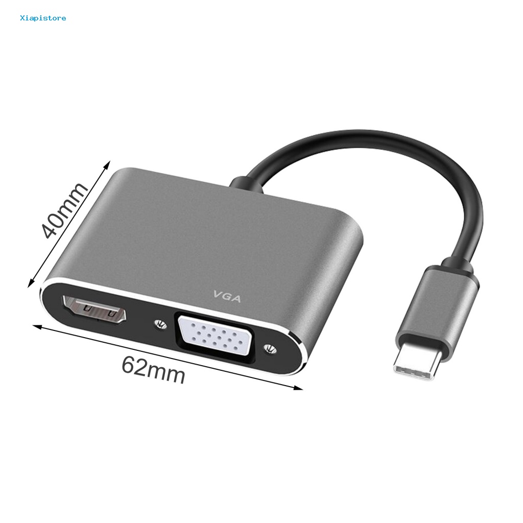 Trạm Sạc 4K USB 3.1 Type-C Bằng Hợp Kim Nhôm Cho Máy Tính Bảng