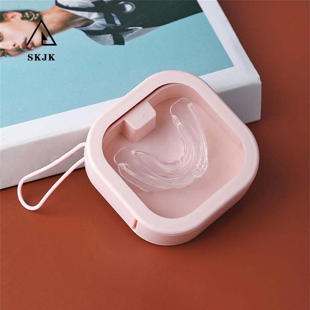 Hộp đựng niềng răng vô hình SKJK chăm sóc răng miệng