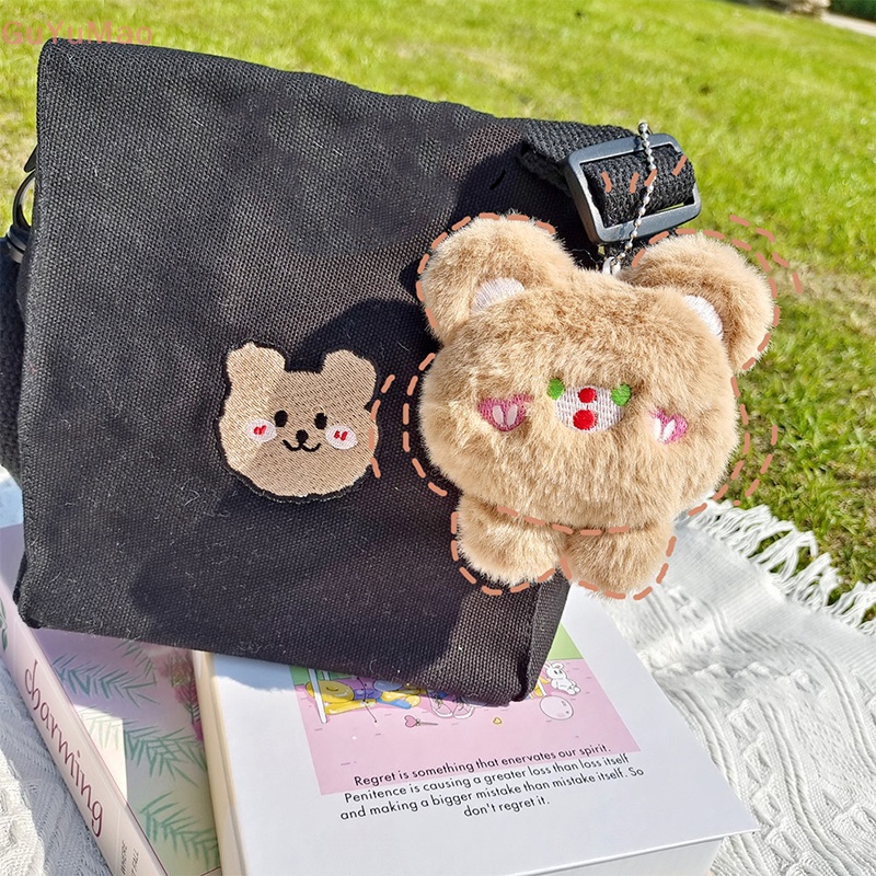 Móc Khóa Hình Gấu Nhồi Bông Dễ Thương