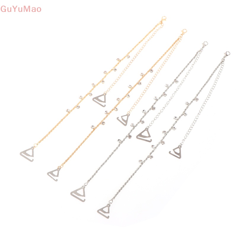 1 Cặp Dây Đeo Vai Đính Đá Lấp Lánh Trang Trí Áo Ngực / Bikini Cho Nữ