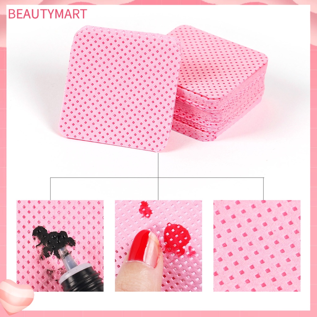 Set 180 / 360 Miếng Bông Cotton Tẩy Sơn Móng Tay Tiện Lợi