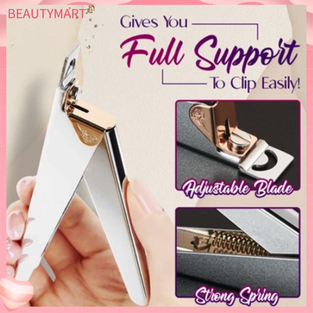 Kềm Cắt Móng Tay Răng Thưa Kiểu Pháp Chuyên Nghiệp Cho Người Lớn