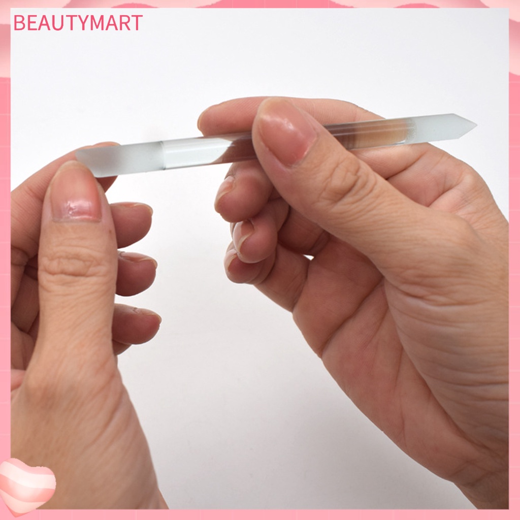 Dụng Cụ Dũa Móng Tay Bằng Acrylic Kính Hình Trụ Tiết Kiệm Sức Có Thể Tái Sử Dụng