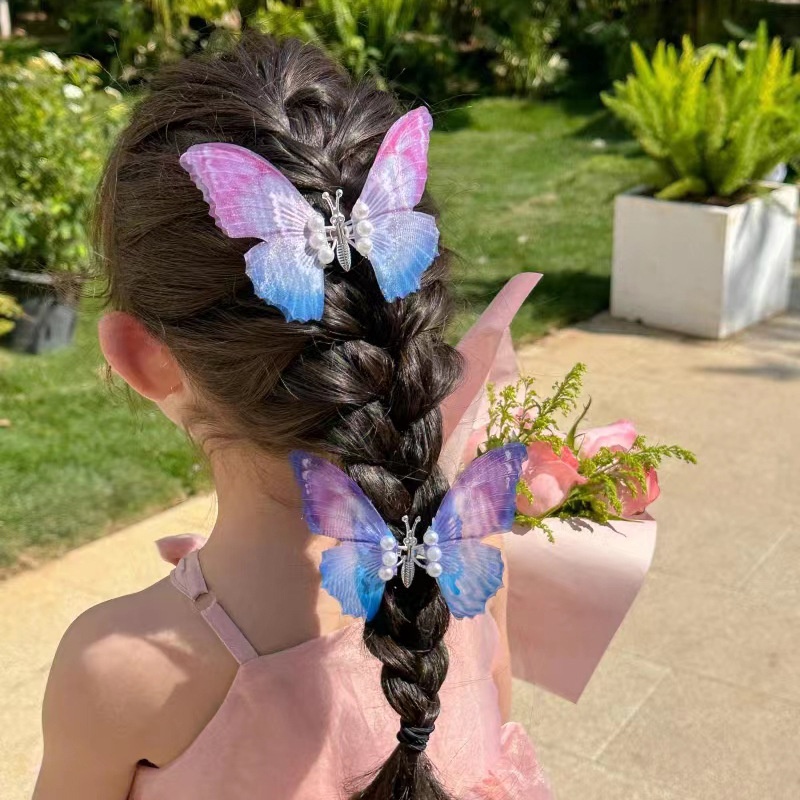 Kẹp tóc hình con bướm mới dễ thương cô gái thời trang Hàn Quốc