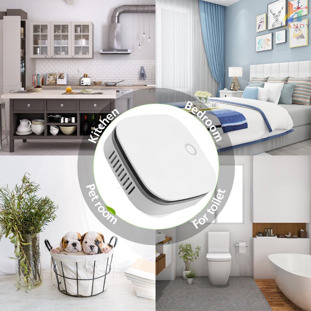 Máy Lọc Không Khí Ozone O3 Ion Âm Khử Mùi Hôi 2 Chế Độ Hẹn Giờ Dùng Trong Nhà / Văn Phòng / Xe Hơi