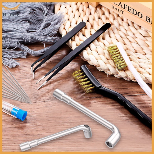 Bộ 17 Dụng Cụ Vệ Sinh Máy In 3D 6 / 7mm