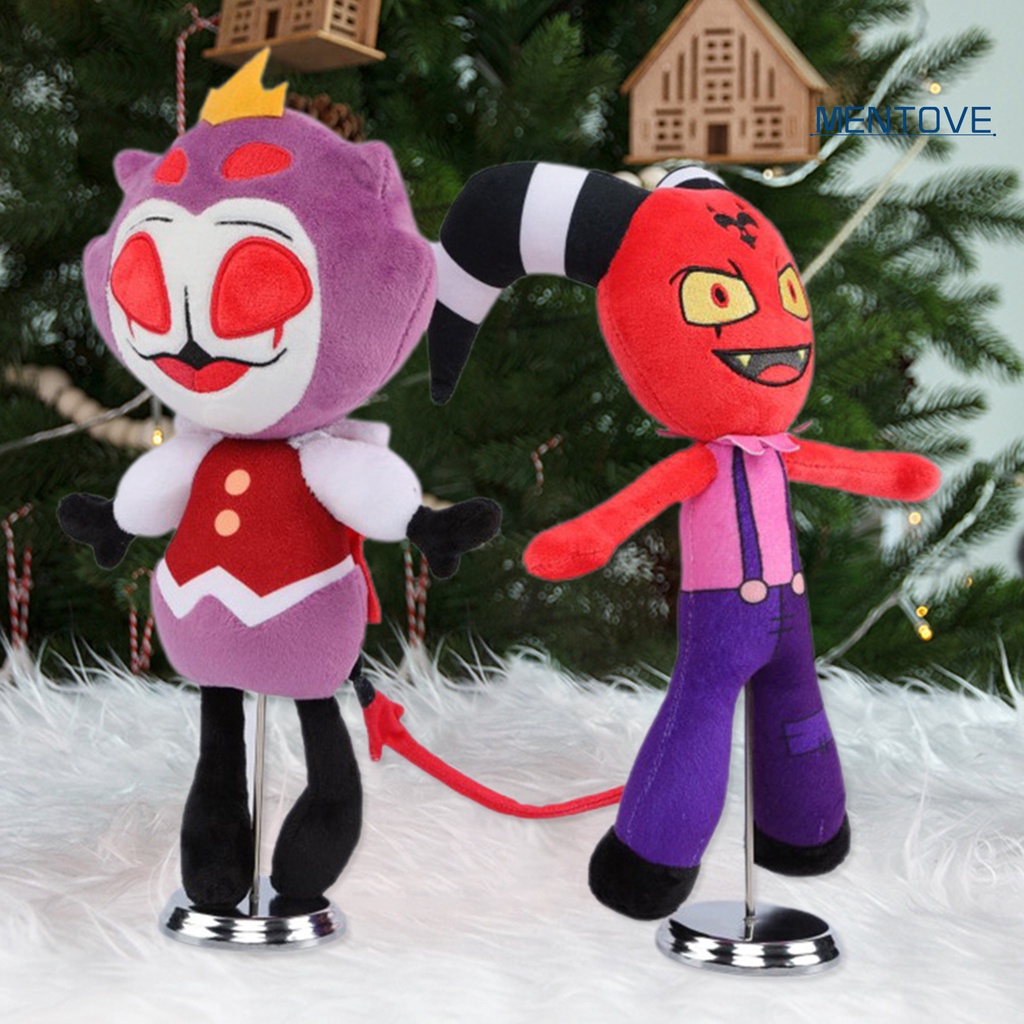 Búp Bê Nhồi Bông Hình Helluvaboss Hoạt Hình Kinh Dị 28 / 30cm Trang Trí Nhà Cửa