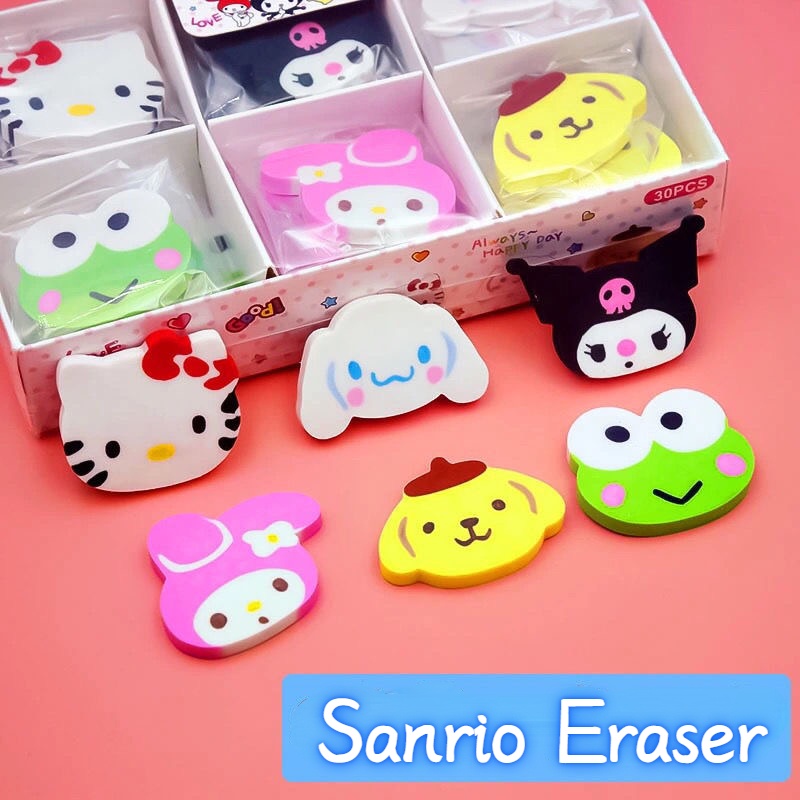 Gôm Tẩy Họa Tiết Hoạt Hình Kuromi Đáng Yêu