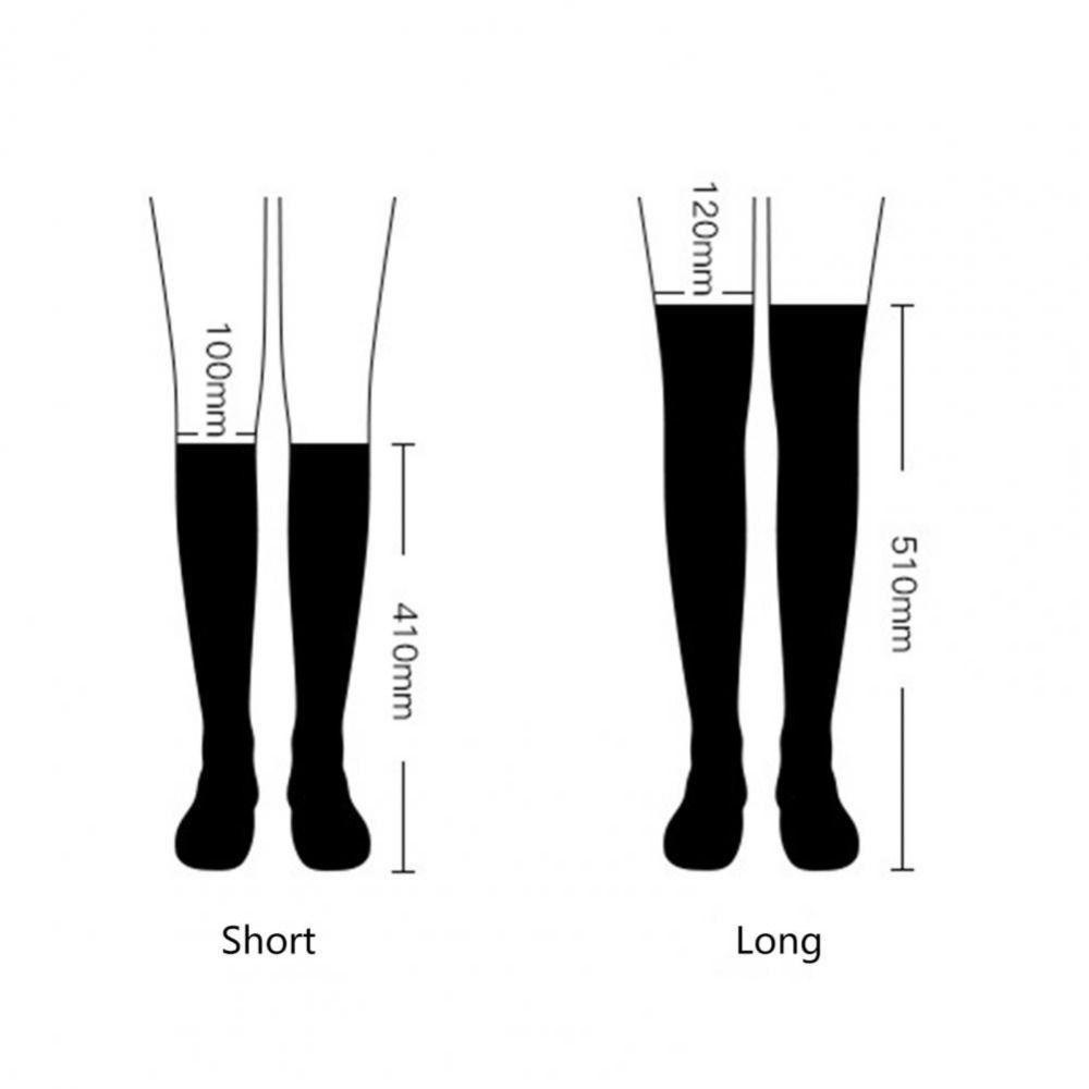 Vớ Thể Thao Dài Qua Gối Bằng Lụa Nylon Mỏng Thoáng Khí Chống Nắng Cho Nữ