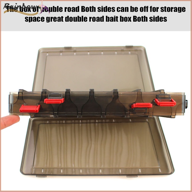 Hộp Đựng Mồi Câu Cá 14 Ngăn Gọn Nhẹ Tiện Dụng