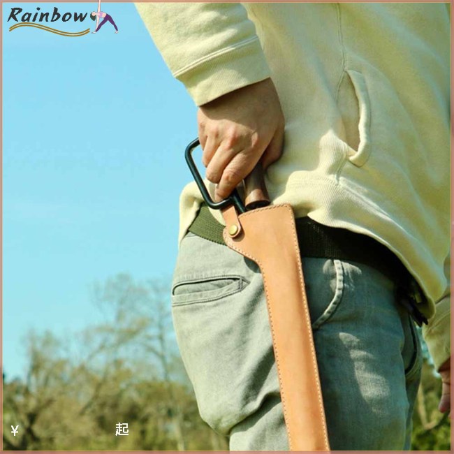 [COD] Kẹp Bao Da Thắt Lưng Đựng Đồ Dùng Cắm Trại Chống Bỏng