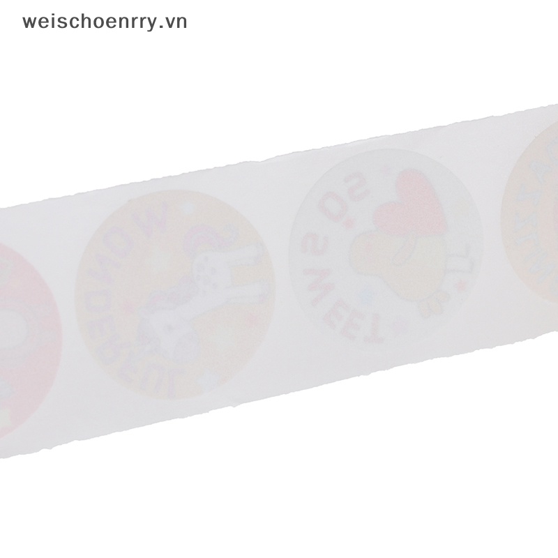 Cuộn 500 Miếng Dán Khen Thưởng Cho Học Sinh