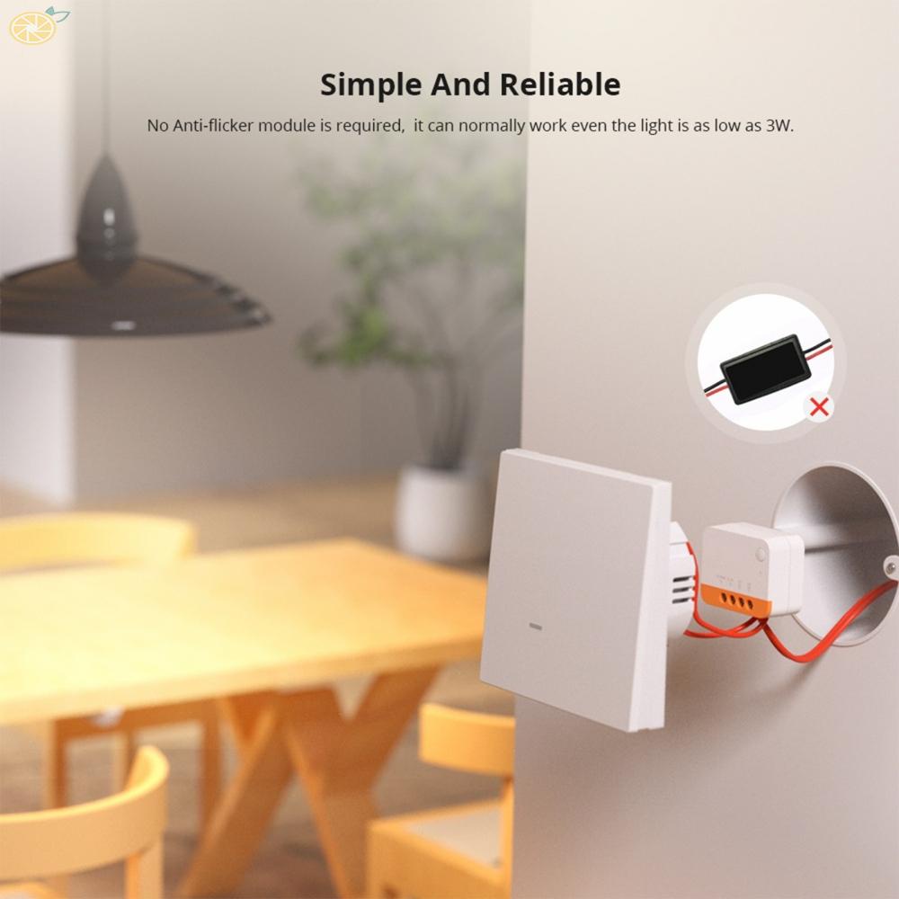 【VARSTR】Zigbee intelligent switch on/off device 10A 2200W without zero line required