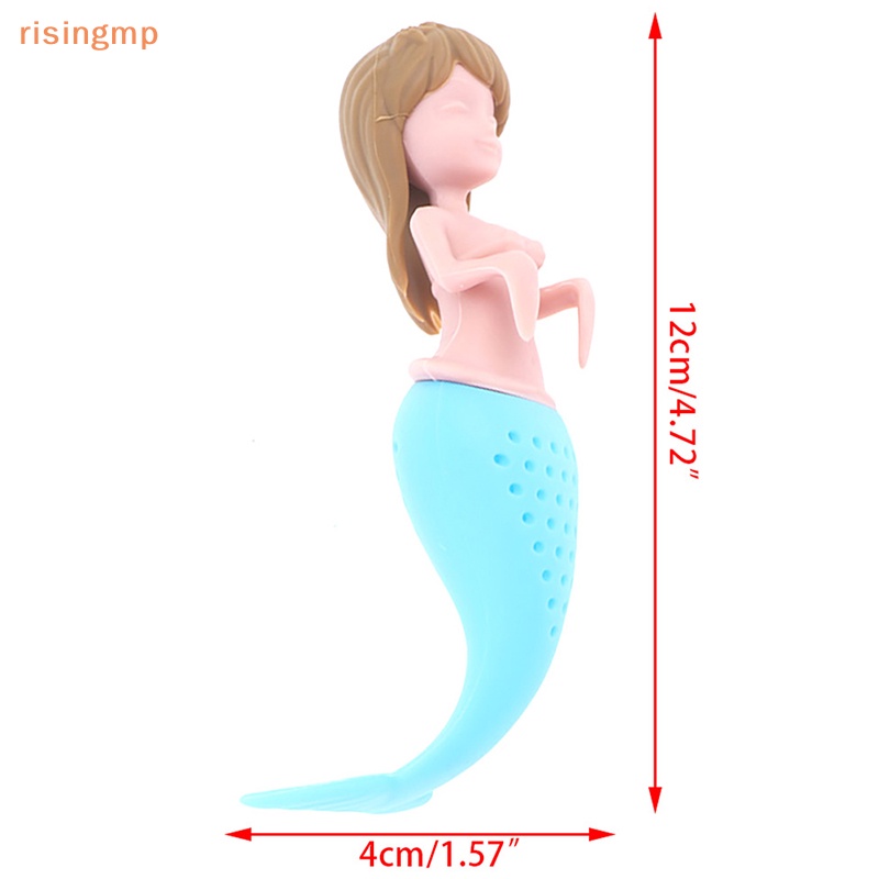 Dụng Cụ Lọc Trà Bằng Silicone Hình Nàng Tiên Cá Có Thể Tái Sử Dụng