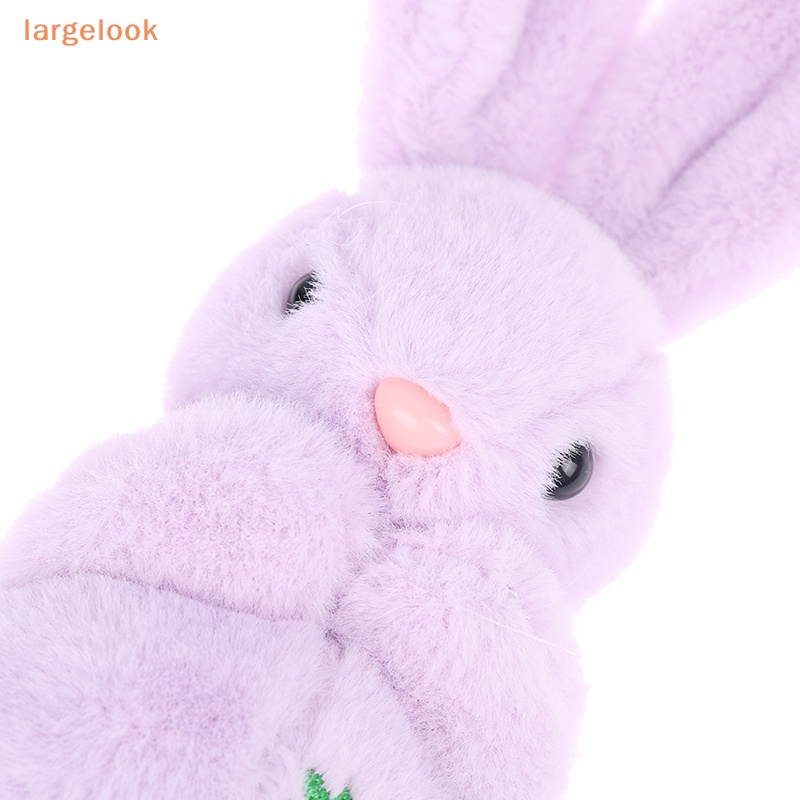 Móc Khóa Hình Thỏ Trắng Nhồi Bông Dễ Thương