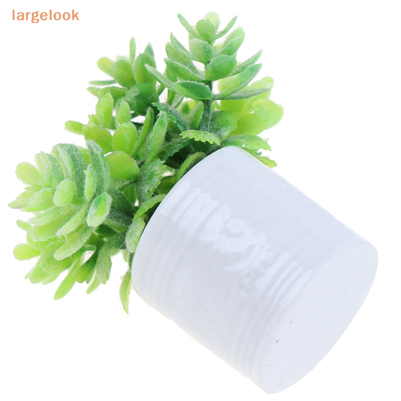 Mô Hình Bình Hoa Giả Bằng Gốm Dùng Trang Trí Nhà Búp Bê